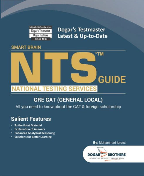 Smart Brain NTS Guide GRE GAT (General Local) - Dogar 