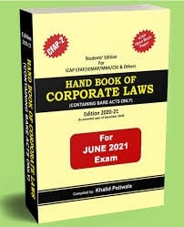 Handbook of Corporate Law Edition 2020-21