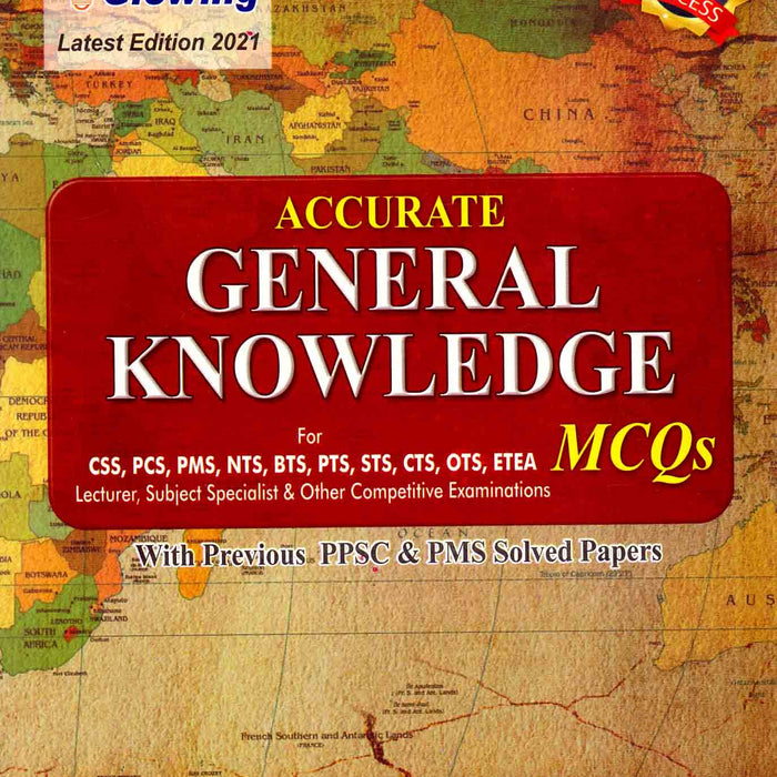 Glowing Accurate General Knowledge MCQs PPSC & PMS Solved Paper