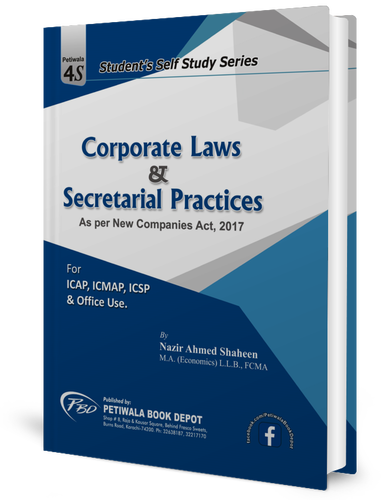 Corporate Laws & Secretarial Practices By Nazir Ahmed Shaheen