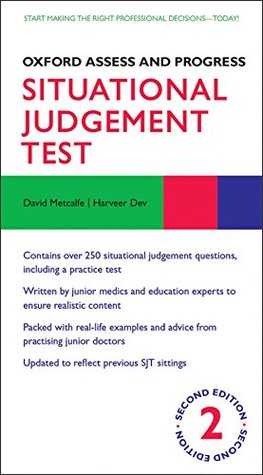 Oxford Assess And Progress Situational Judgement Test 2nd Edition