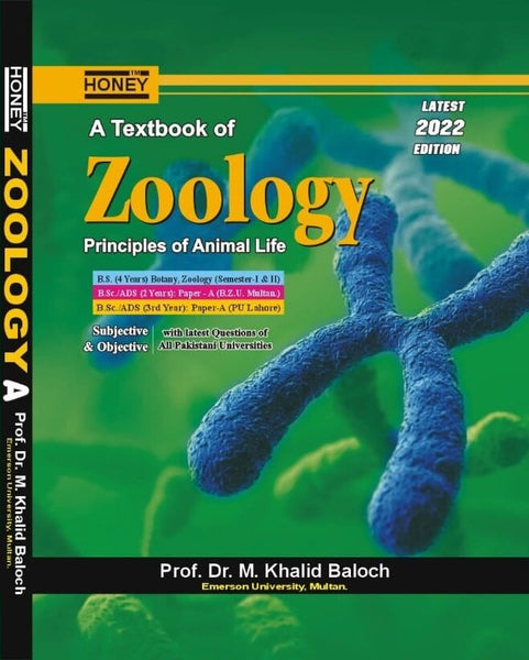 Honey Zoology ( Principles Of Animal Life )( Paper A ) M. Khalid Baloch