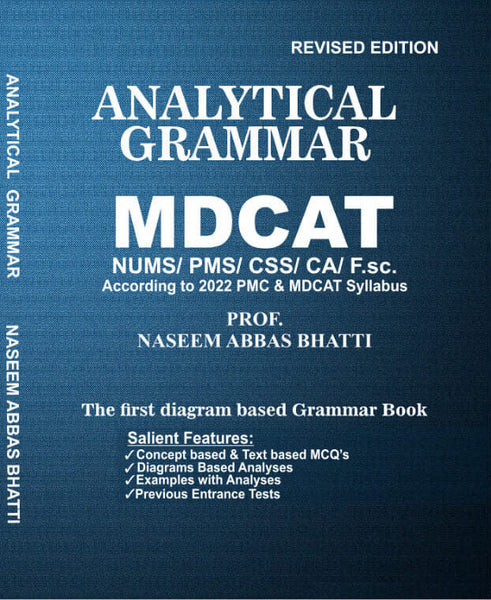 Analytical Grammar MDCAT For CSS PMS By Naseem Abbas Bhatti -Bhatti