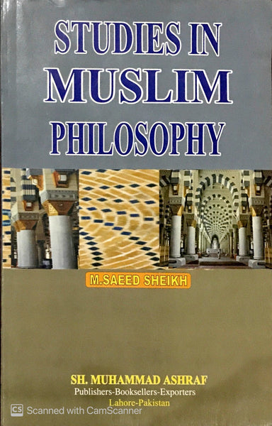 Studies In Muslim Philosophy