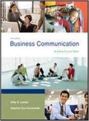 Business Communication 3rd Edition By Kitty O Locker