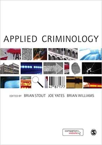 Applied Criminology By Brian Stout Joe Yates Brian Williams