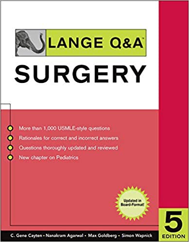 Lange Q And A Surgery  5th Edition