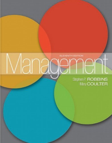 Management 11th Edition By Stephen P Robbins