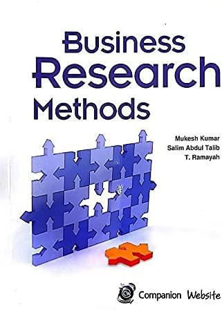 Business Research Methods By Mukesh Kumar