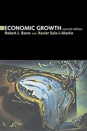 Economic Growth 2nd Edition By Robert J