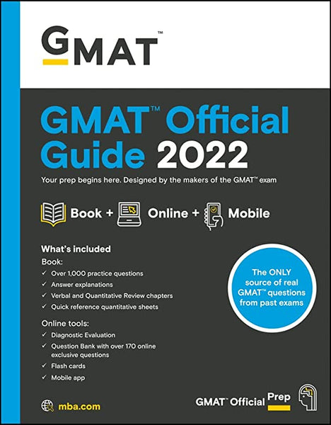 GMAT Official Guide 2022 Question Bank 6th Edition