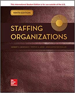 Staffing Organizations 9th Edition