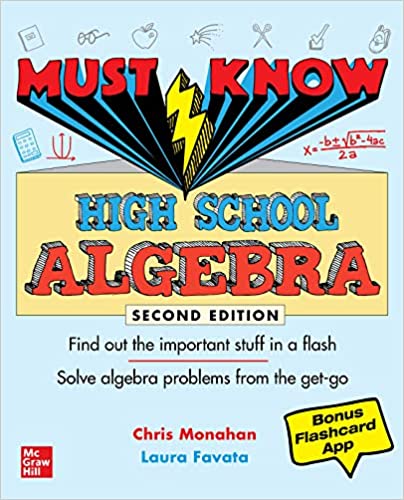 Must Know High School Algebra 2nd Edition by Christopher Monahan 