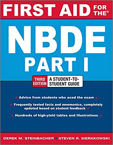 First Aid For The NBDE Part-I 3rd Edition A Student To Student Guide