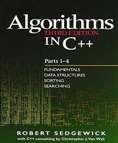 Algorithms In C++ 3rd Edition By Robert Sedgewick