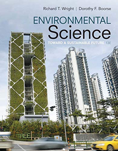  Environmental Science: Toward A Sustainable Future