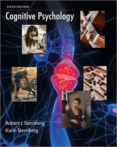 Cognitive Psychology 6th Edition By Robert J Sternberg