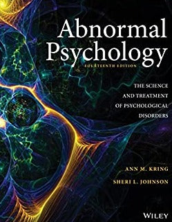 Abnormal Psychology, 14th Edition