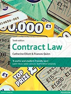 Contract Law 10th Edition Catherine Elliott 