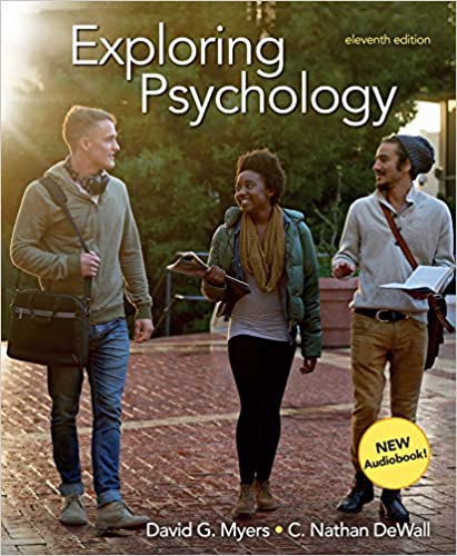 Exploring Psychology 11th Edition By David Myers & C Nathan Dewall