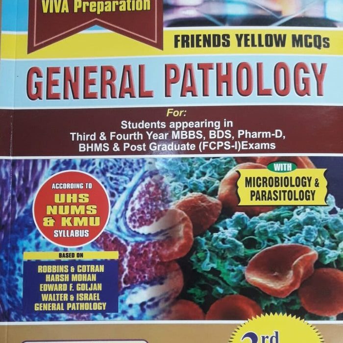 Friends Yellow General Pathology Mcqs 3rd Edition