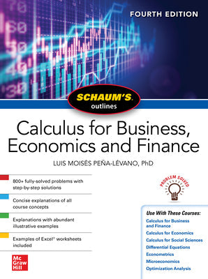 Schaum's Outline of Calculus for Business, Economics and Finance (Schaum's Outlines)