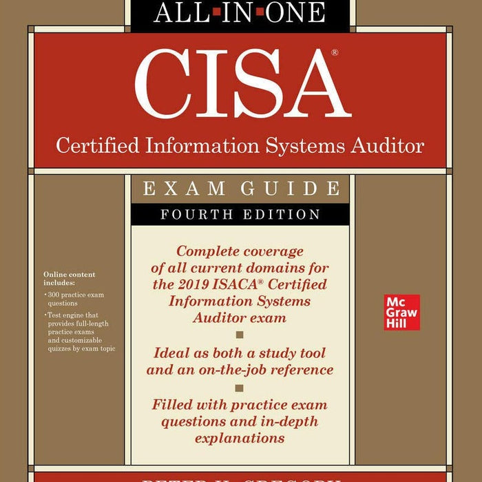 CISA Certified Information Systems Aud 4th Edition by Peter H.Gregory