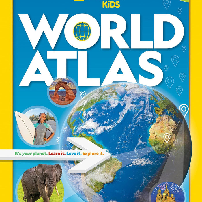 National Geographic Kids World Atlas 6th Edition By National Geographic