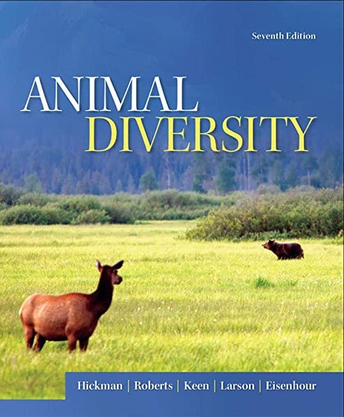 Animal Diversity 7th Edition By Cleveland Hickman Larry Roberts Susan Keen