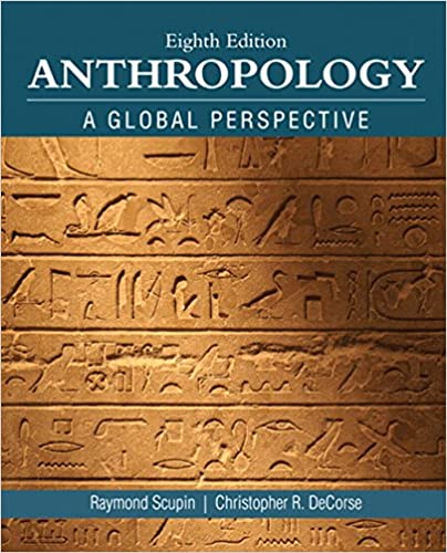 Anthropology (8th Edition) by Raymond R Scupin