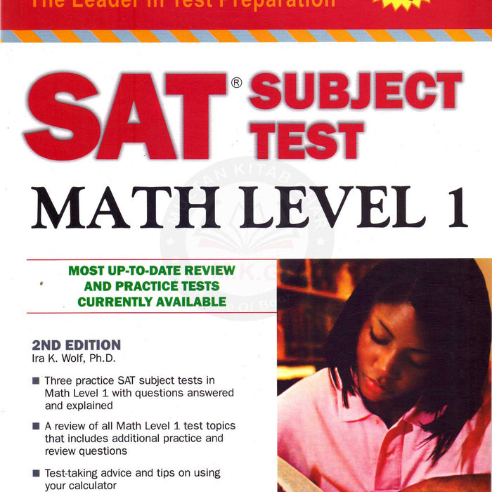 Barron's SAT Subject Test: Math Level 1 Sixth Edition by Ira K. Wolf