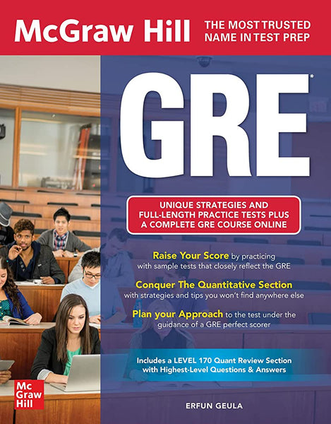 GRE Test Preparation 9th Edition By Erfun Geula-McGraw Hill