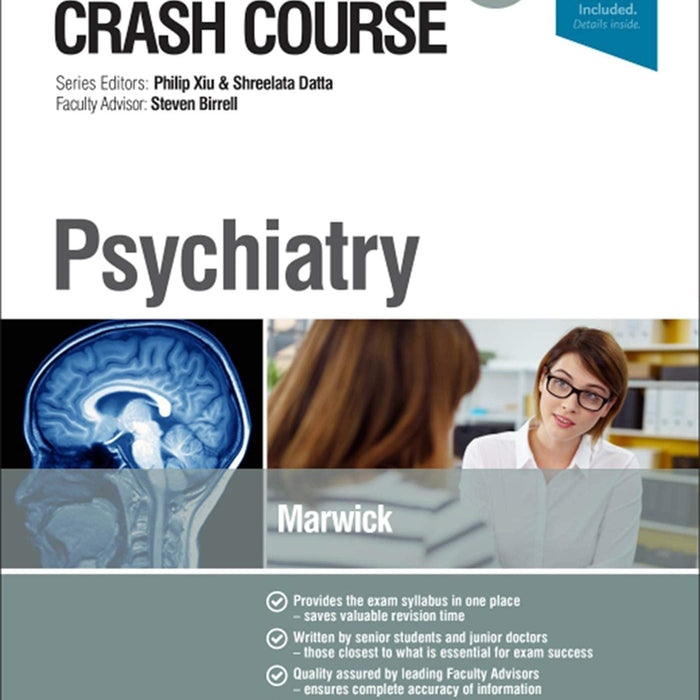 Crash Course Psychiatry 5th Edition By Katie Fm Marwick