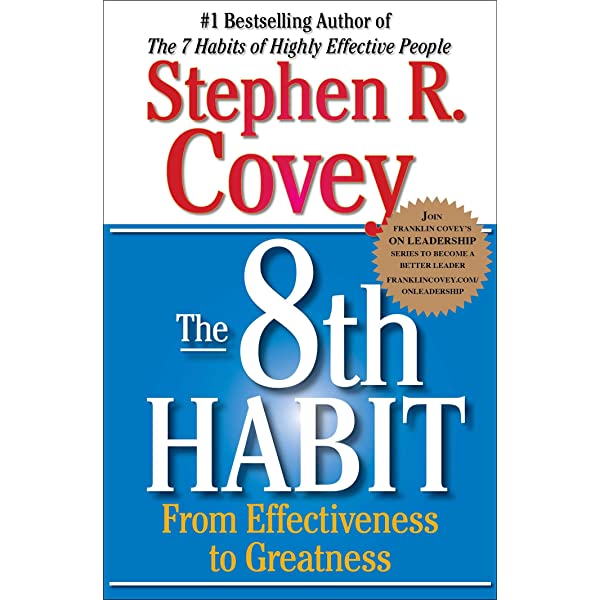 The 8th Habit By Stephen R Covey