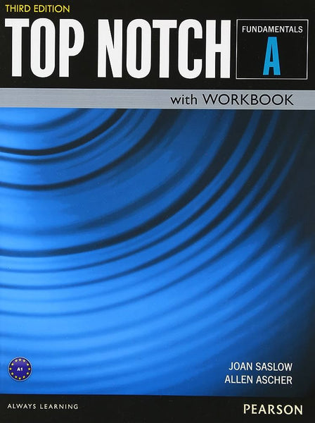 Top Notch Fundamentals A With Work Book 3rd Edition by Joan Saslow 