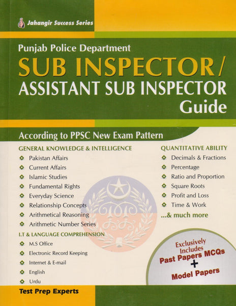 SUB INSPECTOR GUIDE For PPSC PCS - JWT   