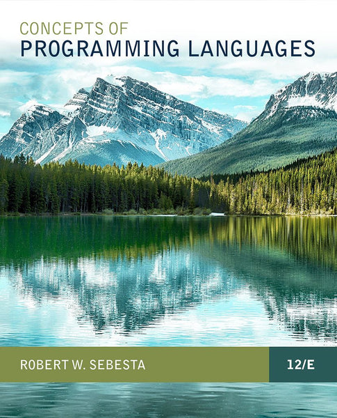 Concepts Of Programming Languages 12th Edition 