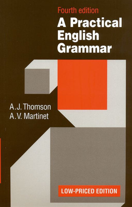 A Practical English Grammar 4th Edition By A J Thomson-Oxford