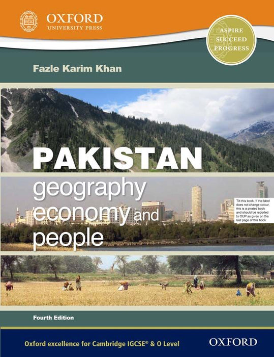 Pakistan: Geography Economy and People 4th Edition By Fazle Karim Khan