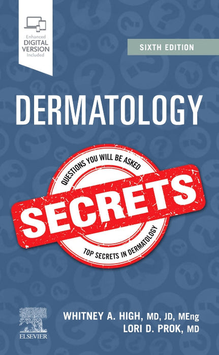 Dermatology Secrets 6th Edition By Whitney A High & Md Jd Meng