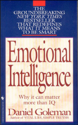 Emotional Intelligence By Daniel Goleman