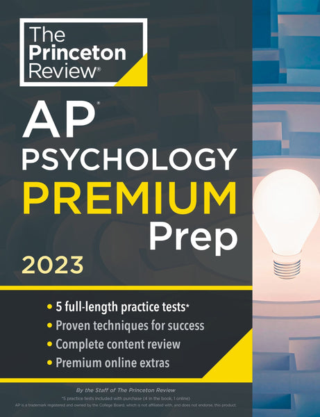 AP Psychology Premium Prep by The Princeton Review (Author)