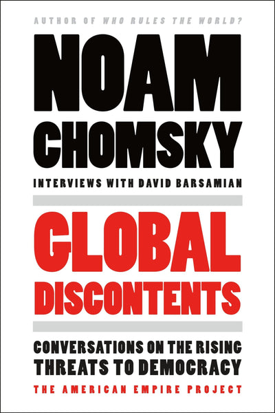 Global Discontents By Noam Chomsky