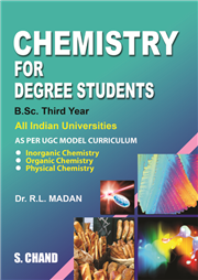 Chemistry for Degree Students 3rd Edition By Dr RL Madan For BSc 3rd Year