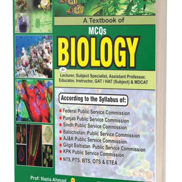 A Textbook Of Biology Mcqs For Lecturer, Subject Specialisthatti