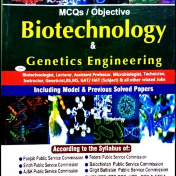 BioTechnology & Genetics Engineering MCQs