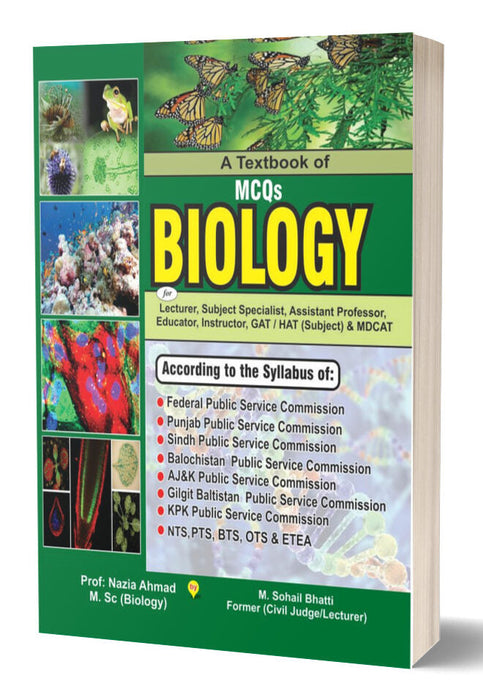 Biology Mcqs For Lecturer By Muhmmad Sohail Bhatti -Bhatti