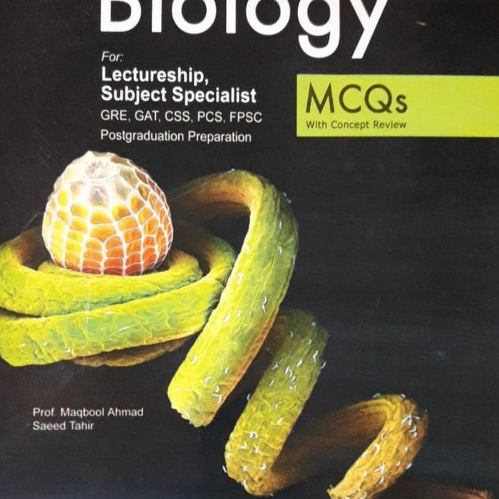 Biology MCQs For Lecturership