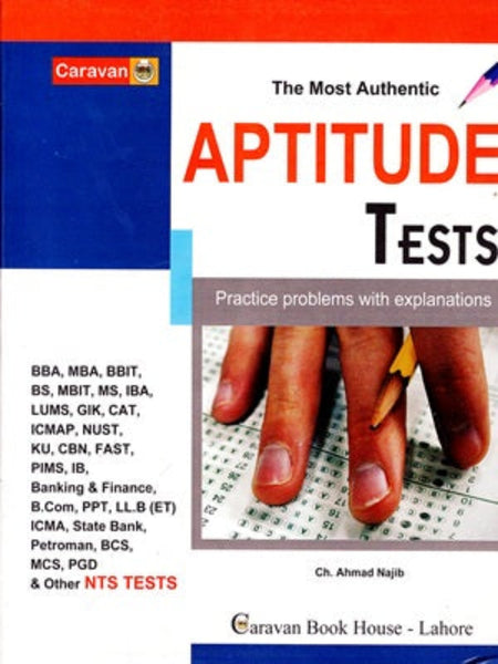 Aptitude Tests (The Most Authentic) For MBA BBA -Caravan