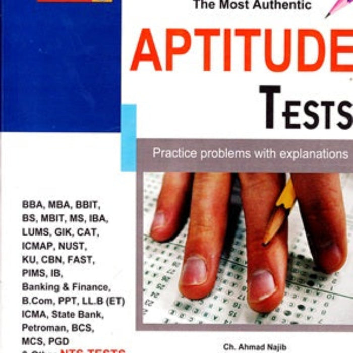 Aptitude Tests (The Most Authentic) For MBA BBA -Caravan